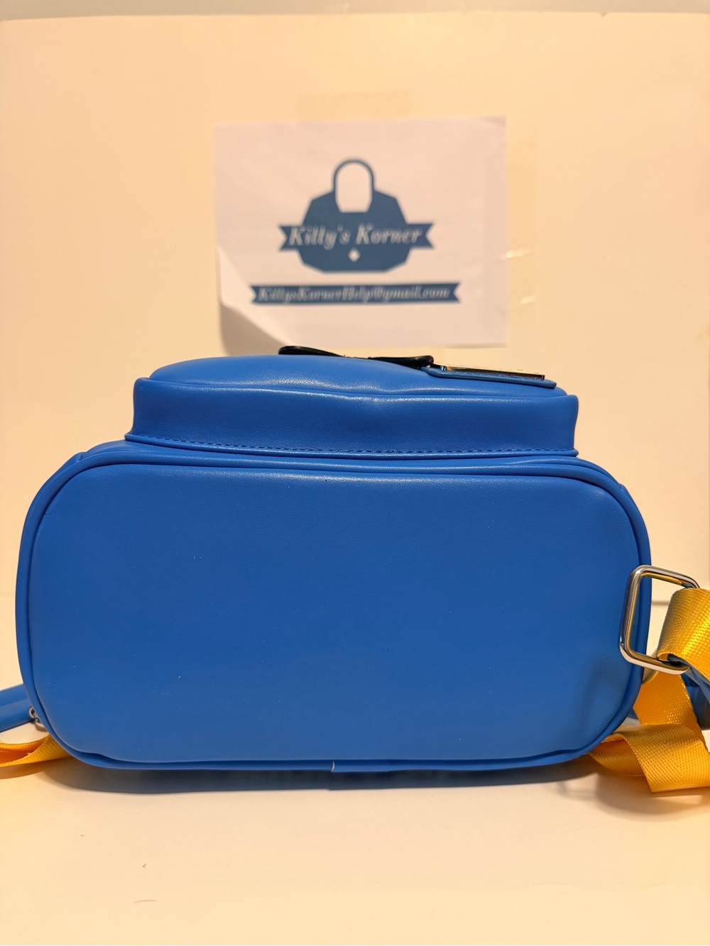 Disney Loungefly Donald Duck Blue Mini Backpack - Picture 10 of 11